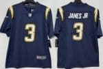 Los Angeles Chargers #3 Derwin James Jr Limited Navy Vapor Jersey