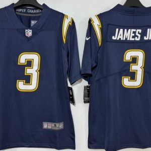 Los Angeles Chargers #3 Derwin James Jr Limited Navy Vapor Jersey