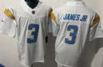 Los Angeles Chargers #3 Derwin James Jr Limited White FUSE Vapor Jersey