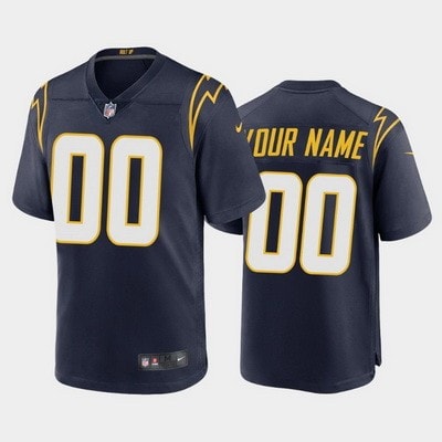 Los Angeles Chargers Customized Limited Navy 2020 Vapor Untouchable Jersey