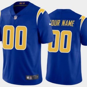 Los Angeles Chargers Customized Limited Royal Blue 2020 Vapor Untouchable Jersey