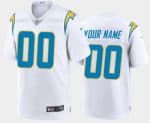 Los Angeles Chargers Customized Limited White 2020 Vapor Untouchable Jersey