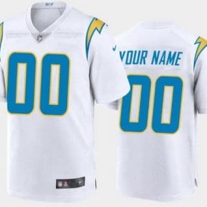 Los Angeles Chargers Customized Limited White 2020 Vapor Untouchable Jersey