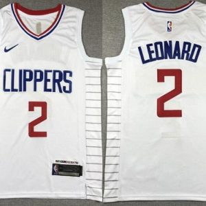 Los Angeles Clippers #2 Kawhi Leonard White Icon Swingman Jersey