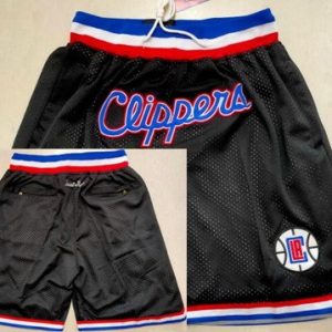 Los Angeles Clippers Black Just Don Shorts