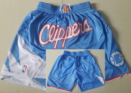 Los Angeles Clippers Blue City Just Don Shorts