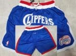 Los Angeles Clippers Blue Just Don Shorts
