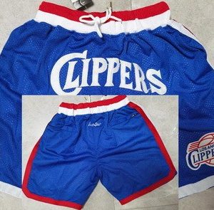Los Angeles Clippers Blue Just Don Shorts