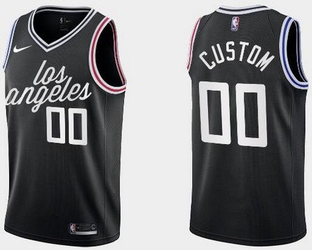 Los Angeles Clippers Customized Black 2022 City Icon Swingman Jersey