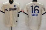 Los Angeles Dodgers #16 Will Smith Cream City Connect Limited Jersey