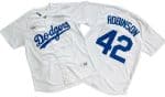 Los Angeles Dodgers #42 Jackie Robinson White Cooperstown Collection Jersey