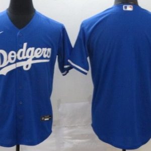 Los Angeles Dodgers Blank Blue 2020 Cool Base Jersey