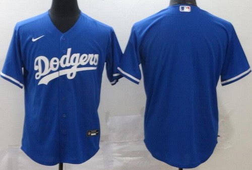 Los Angeles Dodgers Blank Blue 2020 Cool Base Jersey