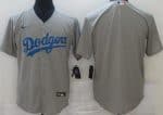 Los Angeles Dodgers Blank Gray Alternate Cool Base Jersey