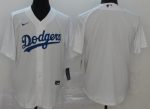 Los Angeles Dodgers Blank White 2020 Cool Base Jersey