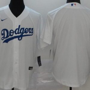 Los Angeles Dodgers Blank White 2020 Cool Base Jersey
