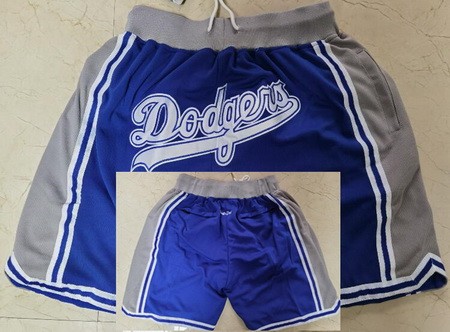 Los Angeles Dodgers Blue Gray Just Don Shorts