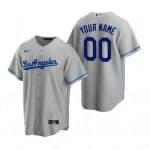 Los Angeles Dodgers Customized Gray Road 2020 Cool Base Jersey