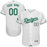 Los Angeles Dodgers Customized White Celtic FlexBase Jersey