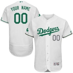 Los Angeles Dodgers Customized White Celtic FlexBase Jersey