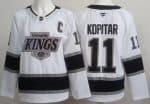 Los Angeles Kings #11 Anze Kopitar White Authentic Jersey