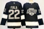 Los Angeles Kings #22 Kevin Fiala Black Alternate Authentic Jersey