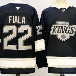 Los Angeles Kings #22 Kevin Fiala Black Alternate Authentic Jersey