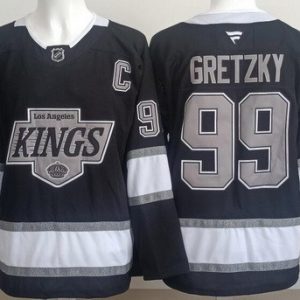 Los Angeles Kings #99 Wayne Gretzky Black Alternate Authentic Jersey
