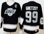 Los Angeles Kings #99 Wayne Gretzky Black Throwback Jersey