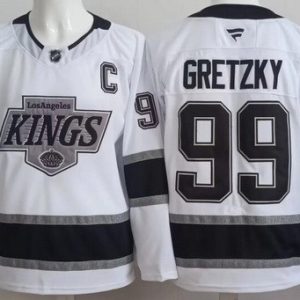 Los Angeles Kings #99 Wayne Gretzky White Authentic Jersey