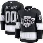 Los Angeles Kings Customized Black Fanatics Authentic Jersey