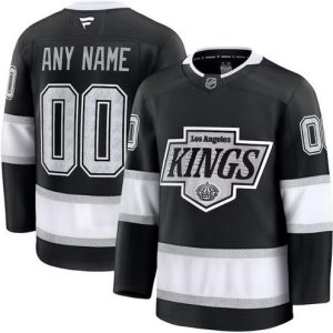 Los Angeles Kings Customized Black Fanatics Authentic Jersey