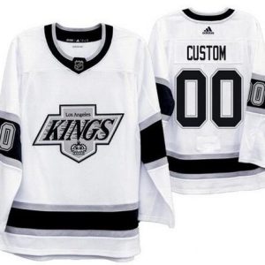 Los Angeles Kings Customized White Authentic Jersey