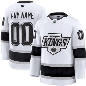 Los Angeles Kings Customized White Fanatics Authentic Jersey