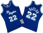 Los Angeles Lakers #22 Elgin Baylor Blue 1960 Throwback Swingman Jersey