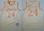 Los Angeles Lakers #24 Kobe Bryant Gold Hollywood Classic Swingman Jersey