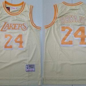 Los Angeles Lakers #24 Kobe Bryant Gold Hollywood Classic Swingman Jersey