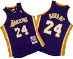Los Angeles Lakers #24 Kobe Bryant Purple 2008 Throwback Swingman Jersey