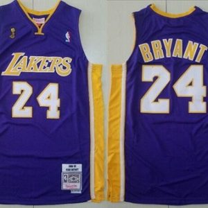 Los Angeles Lakers #24 Kobe Bryant Purple 2009 Champions Swingman Jersey