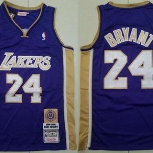 Los Angeles Lakers #24 Kobe Bryant Purple 2020 Hall of Fame Commemorative Swingman Jersey