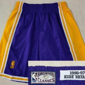 Los Angeles Lakers #24 Kobe Bryant Purple Swingman Shorts