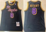 Los Angeles Lakers #8 Kobe Bryant Black 1996 Throwback Swingman Jersey