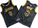 Los Angeles Lakers #8 Kobe Bryant Black City Icon Swingman Jersey
