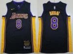 Los Angeles Lakers #8 Kobe Bryant Black Retire Limited Swingman Jersey