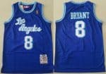 Los Angeles Lakers #8 Kobe Bryant Blue 1996 Throwback Swingman Jersey
