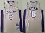 Los Angeles Lakers #8 Kobe Bryant Gold 2016 Hall of Fame Swingman Jersey