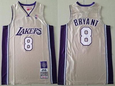 Los Angeles Lakers #8 Kobe Bryant Gold 2016 Hall of Fame Swingman Jersey