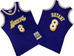 Los Angeles Lakers #8 Kobe Bryant Purple 1996 Throwback Swingman Jersey