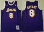 Los Angeles Lakers #8 Kobe Bryant Purple 1998 All Star Throwback Swingman Jersey