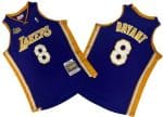 Los Angeles Lakers #8 Kobe Bryant Purple 2000 Finals Swingman Jersey